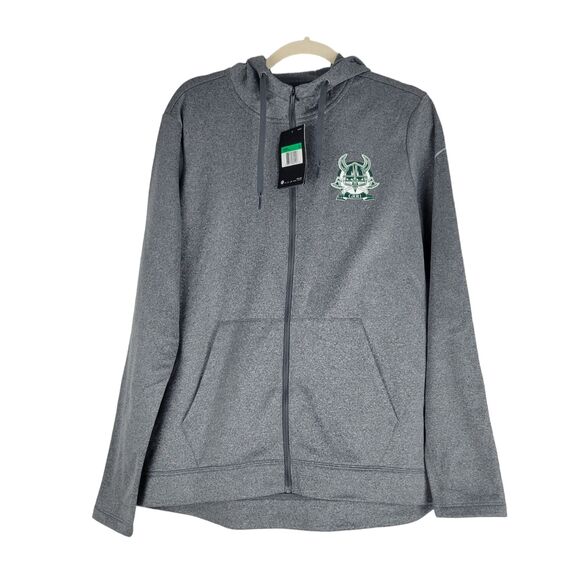 Nike Womens Dri-Fit Full Zip Golf Hoodie Gray size XL Logo Grand Rapids NWT - Picture 1 of 12